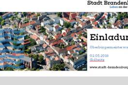 Bürgermeister vor Ort