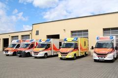 Die neuen Rettungswagen von Iveco.