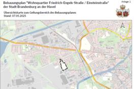 Bebauungsplan Wohnquartier Friedrich-Engels-Straße / Einsteinstraße