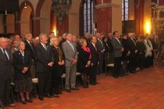 Singen der Nationalhymne