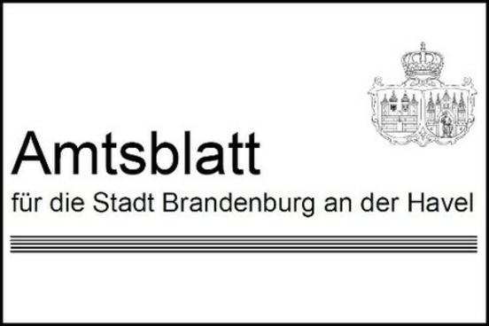 Das Amtsblatt Nummer 37 der Stadt Brandenburg ist am 6. Dezember erschienen.