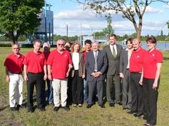 Gruppenbild zum Abschluss des FISA-Besuches.