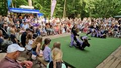 Hier tanzten die etwas Älteren.