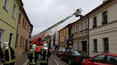 Häuserbrand in der Altstadt am 13.05.2016