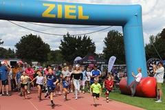 Start des 30-minütigen Frauenlaufes.