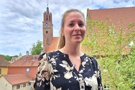 Janne Sophie Engeleiter ist erstmals bei der Kinder- und Jugendsprechstunde des Oberbürgermeisters dabei.