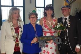 Stadtschlüssel sind wieder im Rathaus