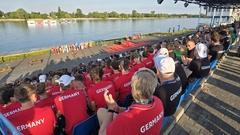 Das deutsche Team bei der Eröffnungsfeier.