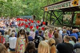 Viele Besucher beim letzten Krugparfest