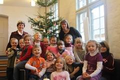 Gruppenfoto mit Oberbürgermeisterin