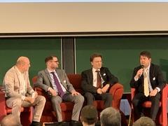 Podiumsdiskussion zur Eröffnung der Veranstaltung