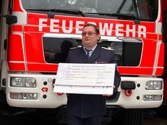 Ortswehrleiter Gunnar Ebel freut sich, dass das Neubauprojekt jetzt in Angriff genommen werden kann.