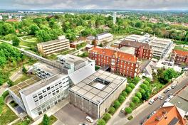 Luftaufnahme des Universitätsklinikums.