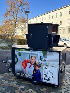 Neue Semistation "TANJA" seit heute im Einsatz (Foto: Stadt Brandenburg an der Havel)  