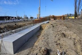 Stützbauwerke Südseite