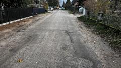 Auf die Verlegung der Schmutz- und Trinkwasserleitungen im Bereich Eiben- und Rüsternweg folgt die Straßenwiederherstellung.