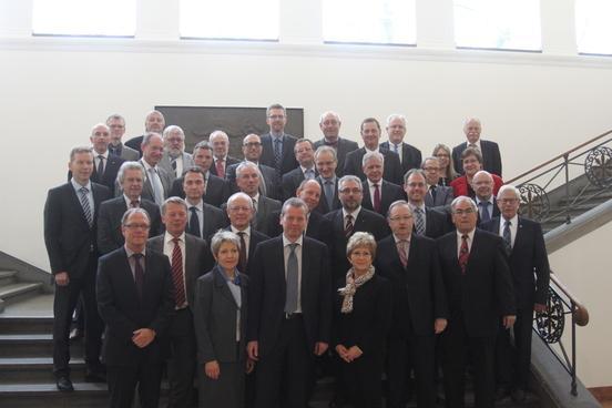 Treffen des Aktionsbündnisses „Raus aus den Schulden" am 21.03.2014 im Rathaus von Mülheim an der Ruhr