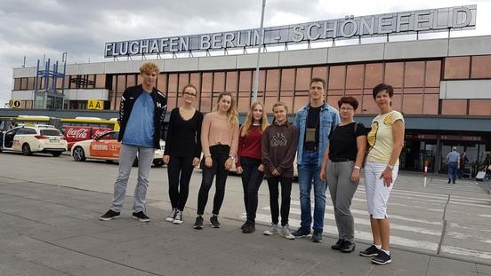 Schülerinnen und Schüler des Bertolt-Brecht-Gymnasiums