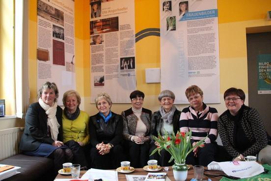 Engagiert für Gleichstellungspolitik: Kornelia Köppe, Dr. Margrit Spielmann, Dr. Dietlind Tiemann, Ingrid Schönwälder, Karin Augustin, Christine Beu, Cornelia Stabrodt