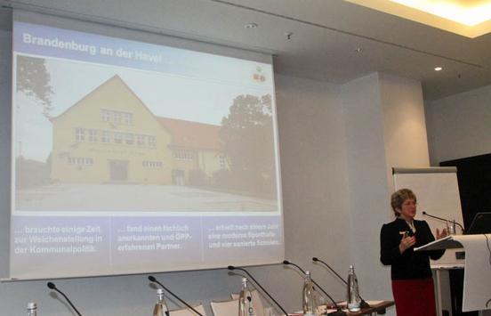 Brandenburger Schulsanierung auf ÖPP Kongress vorgestellt