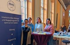 BBAG-Frauen vom Projekt FREE mit der Gleichstellungsbeauftragten