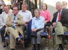 Auch Mitglieder der Familie von Katte gehörten zu den Gästen im Museumshof.