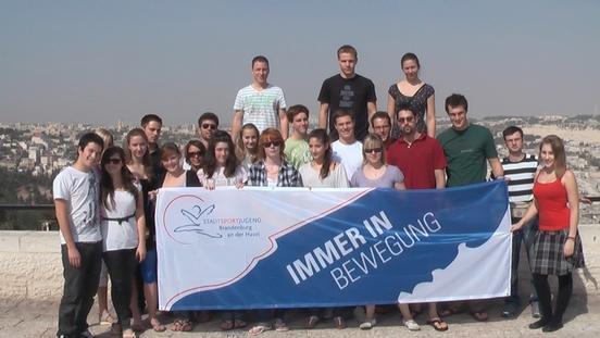 Gruppenbild vom Besuch 2009 in Israel