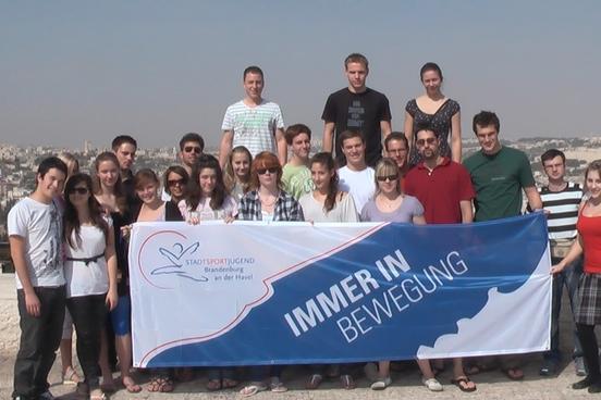 Gruppenbild vom Besuch 2009 in Israel