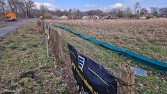 Das Feld für den EDEKA-Markt an der Ziesarer Landstraße ist längst bestellt.