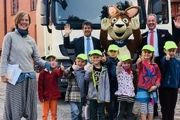 Verkehrsaktion "Achtung toter Winkel"