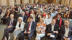 Volles Haus im Paulikloster.