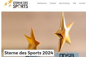 Werbung für Sterne des Sports