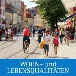 Der Banner als Link zur neuen Webseite "Wohn- und Lebensqualitäten" auf der Homepage der Stadt Brandenburg an der Havel.