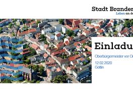 Oberbürgermeister in Göttin vor Ort