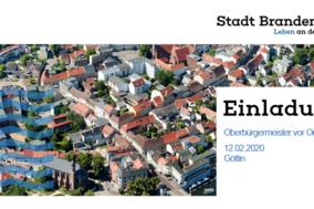 Oberbürgermeister in Göttin vor Ort