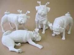 Waldmops-Herstellung im Atelier von Clara Walter