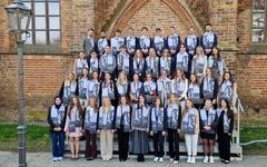 Die neuen Studentinnen und Studenten der Zahnmedizin in Brandenburg an der Havel.
