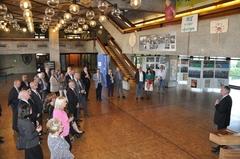 Begrüßung durch Oberbürgermeister Dr. Klaus Weichel anlässlich der Eröffnung "Jugend in der DDR" in Kaiserslautern