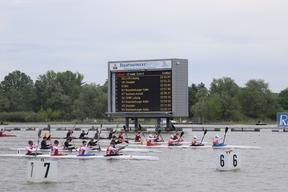 Rudern auf der Regattastrecke