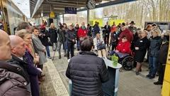 Die ODEG stellte auf dem Brandenburger Hauptbahnhof die barrierefreien Ein- und Ausstiege ihrer Desiro-HC-Züge einem Live-Test.