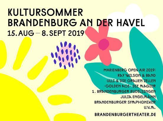 Programm zum Kultursommer Brandenburg an der Havel