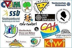 Logos der verschiedenen Jugendeinrichtungen