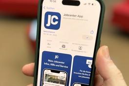 Ab dem 14. Januar 2025 kann die Jobcenter-App aus den gängigen App-Stores heruntergeladen werden.