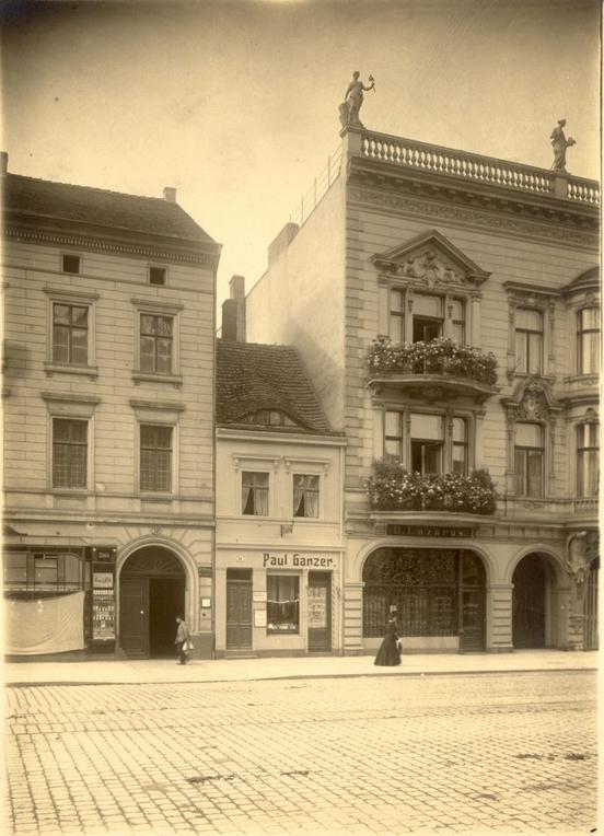Historische Nachbarschaften in der Sankt-Annen-Straße um 1919