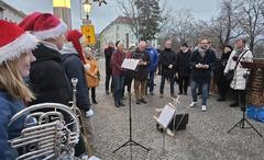 Bürgermeister Michael Müller hieß die Gäste willkommen.