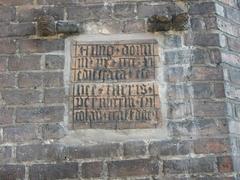 Inschrifttafel, Mühlentorturm