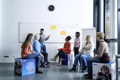 Im Seminar in der HVS