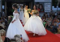 Die Brautmodenschau ist jedes Jahr ein Höhepunkt beim Fashion Day.