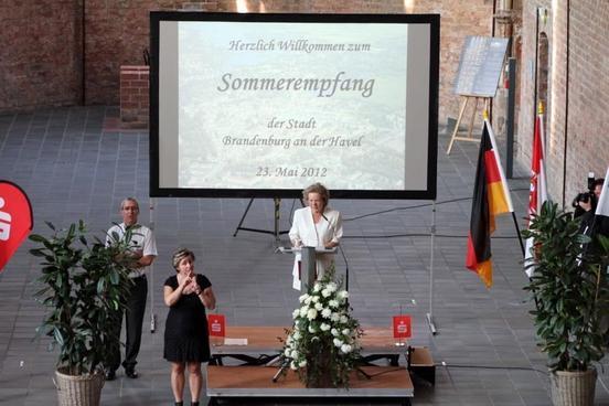 Sommerempfang 2012 der Stadt Brandenburg an der Havel 