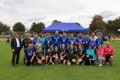 Siegerehrung bei dem "Sportfest für Alle".